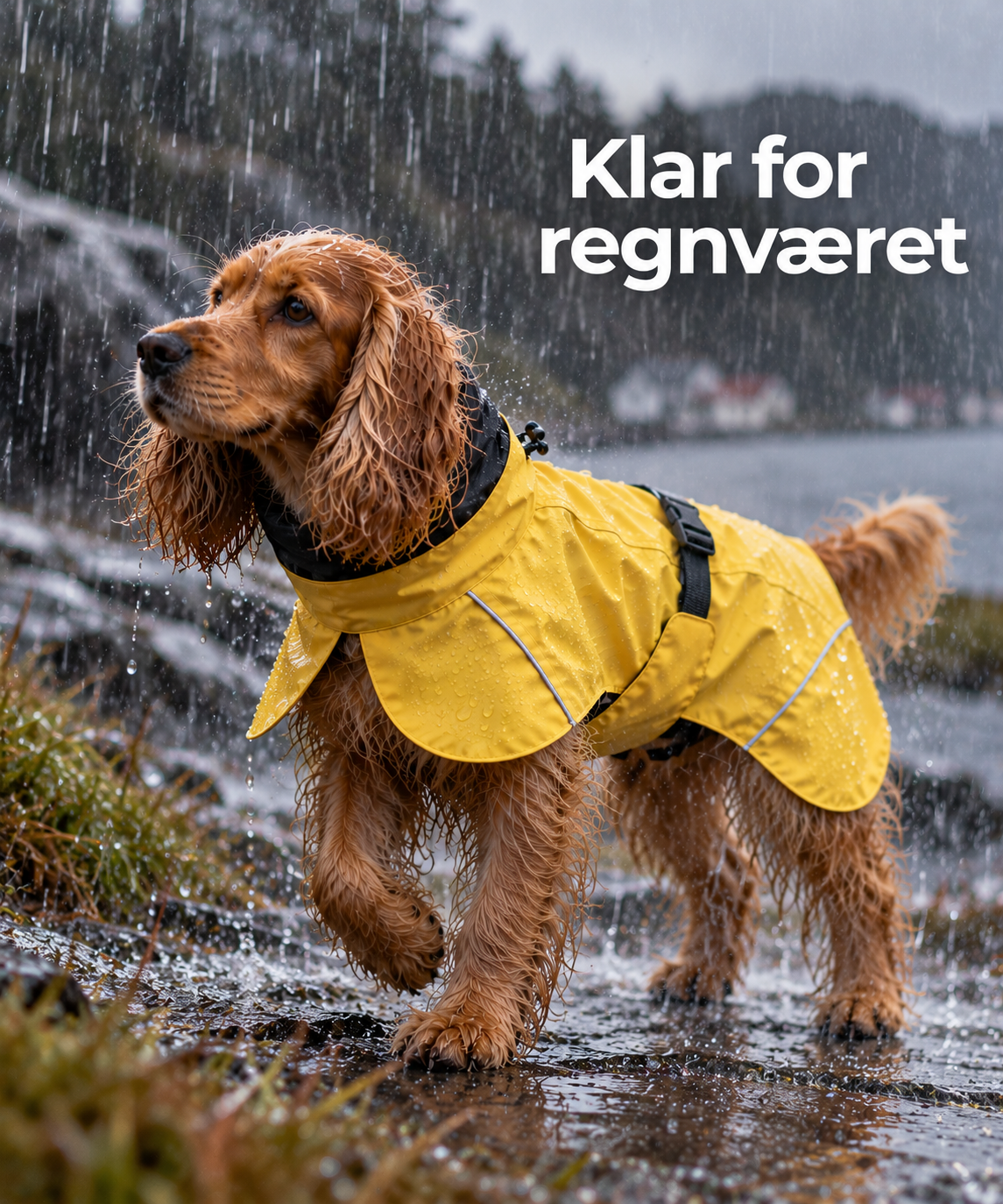 Fyrtårn Regnjakke